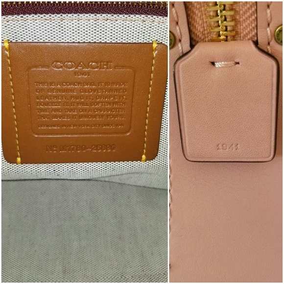 🌺NWT Coach 1941 Exotic Tea Rose Rivet Rogue - Picture 6 of 8